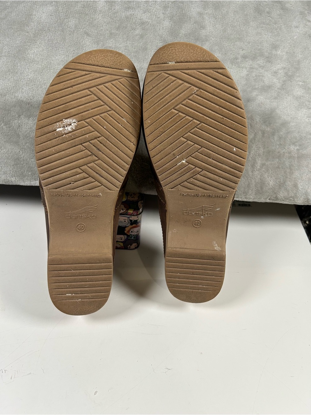 Dansko Bel Brown Leather Slip-On Clog Mules - Women - Picture 10 of 10